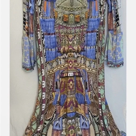 Camilla Multicolor Patterned Dress - Picture 4 of 16